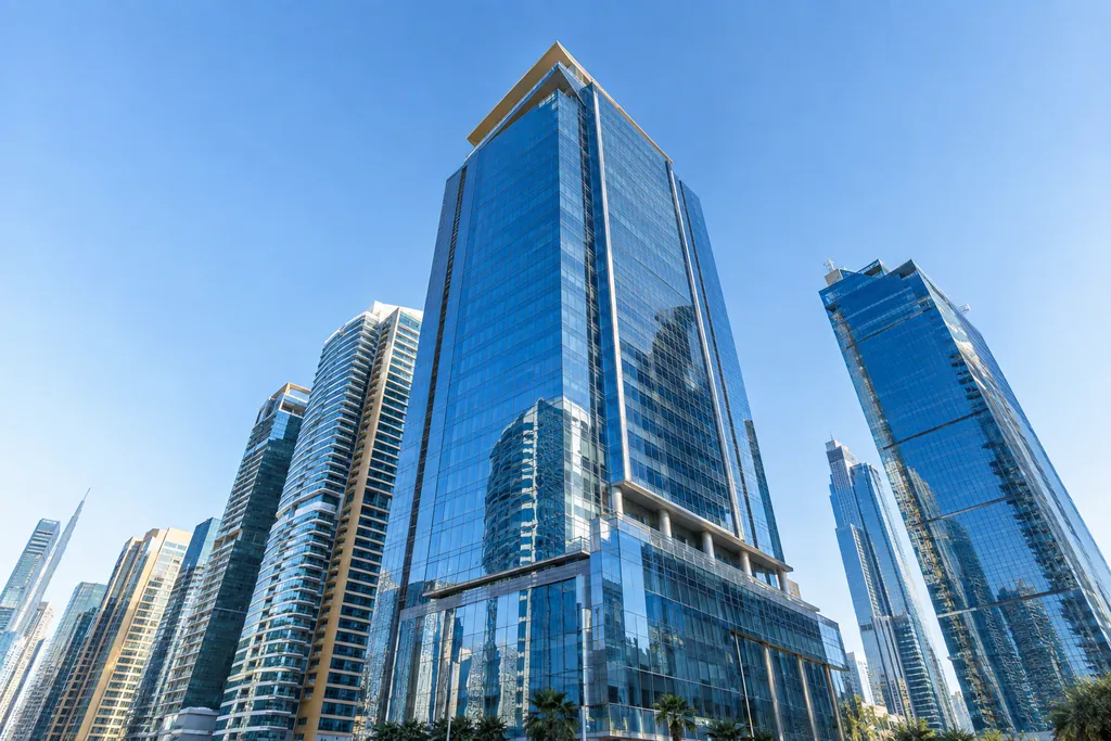 Commercial office tower in Dubai