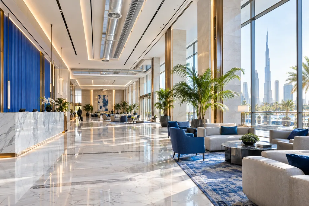 Hotel lobby
